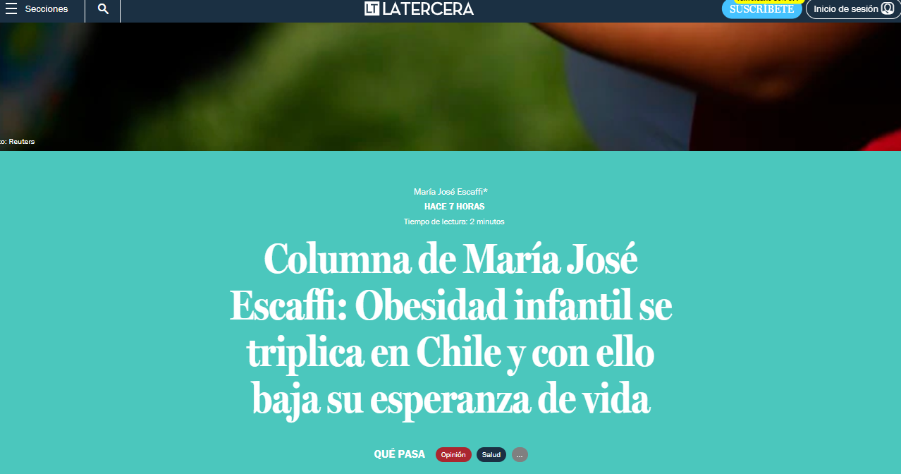 Obesidad Intanfil en Chile
